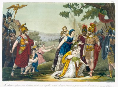The Sabine Women, Illustration from 